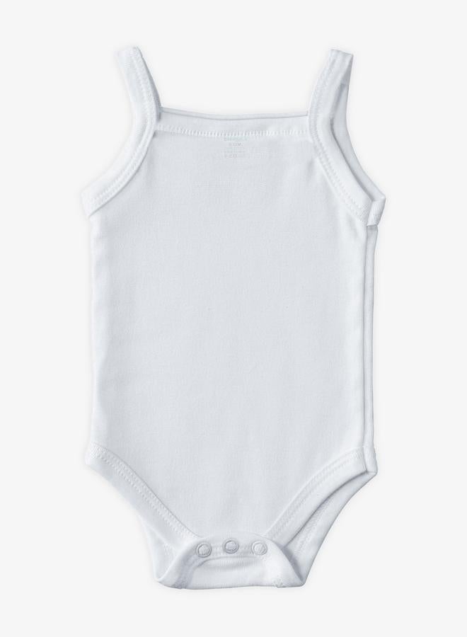 بابيز_بيسك طقم 6 قطع - بودي سوت بلا اكمام 100% قطن سوبر كومبد - Image 4